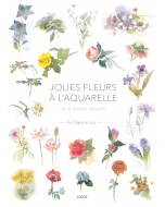 Jolies fleurs à l'aquarelle en 5 étapes simples