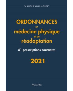 Ordonnances de médecine physique et réadaptation