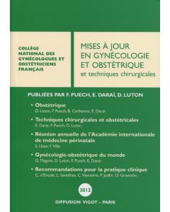 Mises à jour en gynécologie et obstétrique et techniques chirurgicales  2012