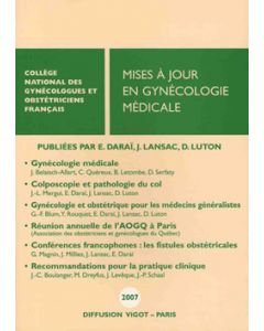 Mises à jour en gynécologie médicale 2007